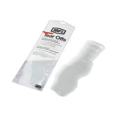 100% tear-offs front stack showing clear layers and quick-removal tab benefit