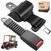 10L0L front view belt fitted on golf cart seat showing secure fit and compatibility
