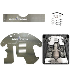 1409KMT undercarriage installation on Prius demonstrating secure bolt-on fit