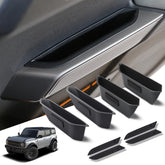 1797 front passenger door storage box showing snug fit and added convenience