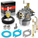 1PZ carburetor front view showing mounting for easy replacement