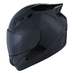 1Storm helmet side profile highlighting aerodynamic shell and spoiler benefit: improved stability