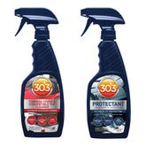 303 Products kit front packaging showing bottles and label benefit