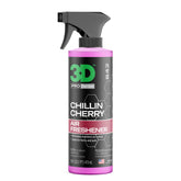 3D Chillin Cherry front label showing natural cherry scent benefits