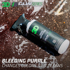 3D label close-up showing GLW Series branding and safe pH-balanced benefit