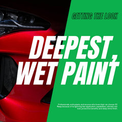 3D POXY after buff close-up showing deep gloss and enhanced color