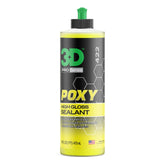 3D POXY front jar showing label and 16 oz size for clear product identification and benefit