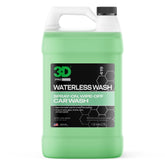 3D front label on gallon bottle showing product identity and benefits