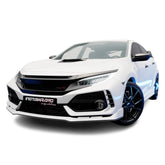 3M 2080 front panel showing gloss white finish and clean coverage benefit