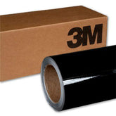 3M 2080 G12 gloss black front packaging showing roll edge and label, high-quality material