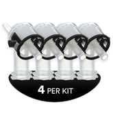 3M Accuspray front packaging showing 4-pack clear atomizing heads and easy replacement benefit