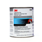 3M lightweight body filler 05800 front can showing label and capacity for easy identification