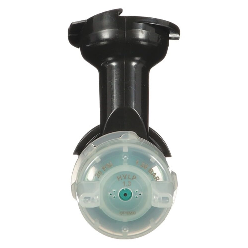 3M atomizing head front view showing secure fit and faster maintenance