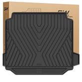 3W BMW X5 cargo liner front view showing full trunk coverage and protection
