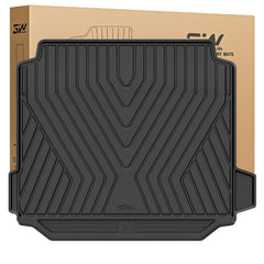 3W BMW X5 cargo liner front view showing full trunk coverage and protection