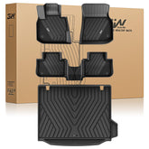 3W front floor mats on BMW X3 G01 showing precise fit and protection