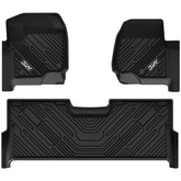 3W front passenger mat overview showing full coverage and protection