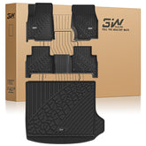 3W front row mats showing precise fit and full protection