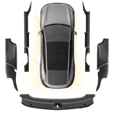 3W front sill plate on Model Y showing secure coverage and protection