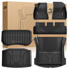 3W front mats in Tesla Model 3 showing exact fit and protection