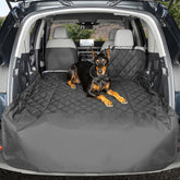 4Knines front view of full cargo liner showing complete rear coverage and fit