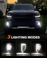 4X4FLSTC close-up of clear PC lens highlighting DOT marking and impact resistance benefit