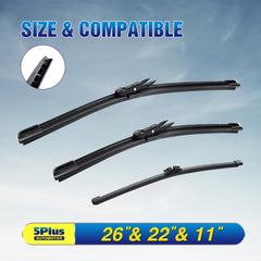 5 PLUS close-up of durable rubber edge showing flexible, long-lasting wiping benefit