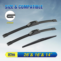 5 PLUS close-up of rubber edge highlighting durable wipe performance