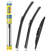 5 PLUS front packaging showing full 3-pack and sizes for clear purchase choice
