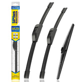 5 PLUS front packaging showing complete 3-pack and sizes, clear purchase benefit