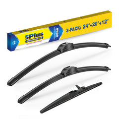 5 PLUS front packaging showing replacement wipers and fit for 4Runner, clear product ID