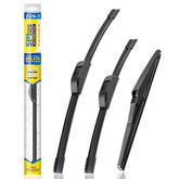 5 PLUS front packaging showing three-blade kit and sizes for fast identification