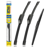 5 PLUS front packaging showing 3-pack and fitment details for easy selection