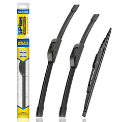 5 PLUS front packaging showing the complete 3-pack and sizes for easy identification
