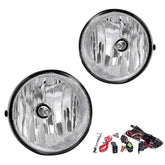 A ABIGAIL front assembly clear lens showing crisp beam, improves nighttime visibility