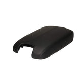 A ABIGAIL front view of armrest cover showing clean black finish and fit