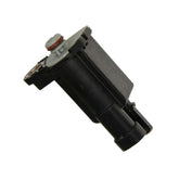 A ABIGAIL front view purge solenoid showing overall shape and fit benefits