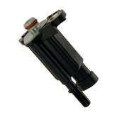 A ABIGAIL front view purge valve showing shape and ports for straightforward replacement
