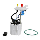 A ABIGAIL front-view fuel pump assembly showing complete module and benefits of direct-fit replacement