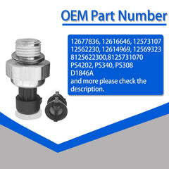 A ABIGAIL pressure sensor with green socket included for easier, safer installation