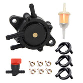 A ABIGAIL fuel pump front assembly showing mounting points and inlet outlets for easy replacement