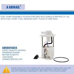 A ABIGAIL pump top connector detail with secure electrical interface for easy hookup