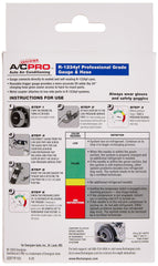 A/C Pro InterDynamics 24-inch hose stretched, reach for hard-to-access ports