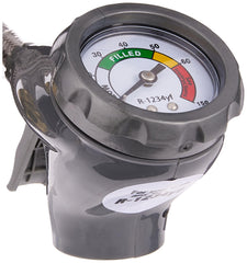 A/C Pro InterDynamics quick-connect coupler detail, secure fast attachment