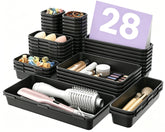 A-LuGei front assembled organizer showing clear compartments and neat layout