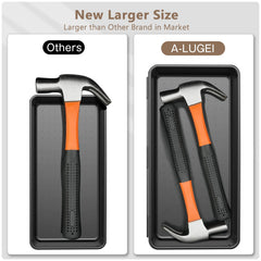 A-LuGei extra-large tray close-up showing dimensions and storage capacity