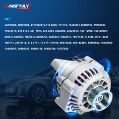 A-NAFTULY pulley detail with 6-groove clutch pulley for proper belt engagement