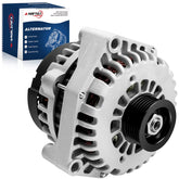 A-NAFTULY front view alternator showing complete assembly and durable finish for reliable replacement
