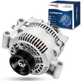 A-NAFTULY front view alternator showing mounting points and fit for quick identification