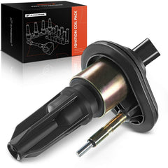 A-Premium front view of ignition coil showing clean direct-fit design and reliability